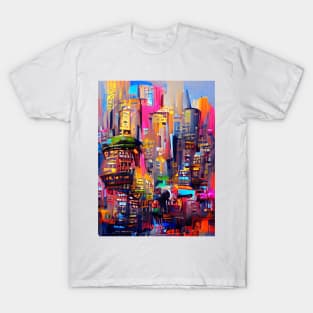 Vibrant New York City T-Shirt